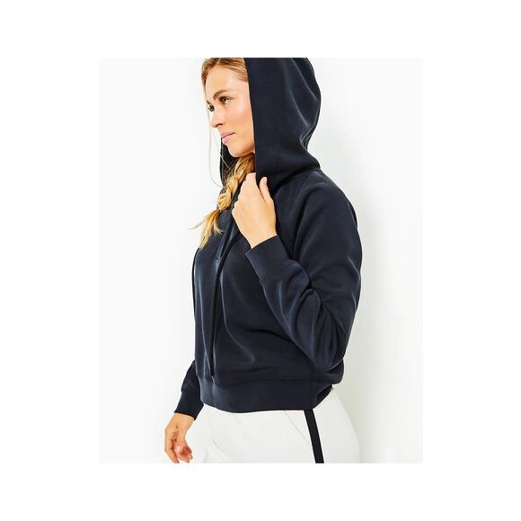 Lilly Pulitzer Upf 50 Kendy Pullover Noir - L - Picture 2 of 5